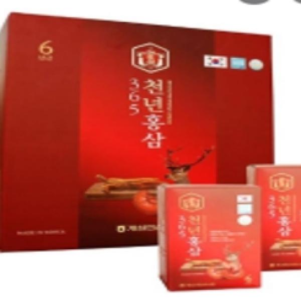 [60 gói] Nước chiết hồng sâm nhung hươu 365 HANKWANJANG - Premium 365 Korean Red Ginseng & Deer Antler 60 gói ( 3 hộp/thùng )