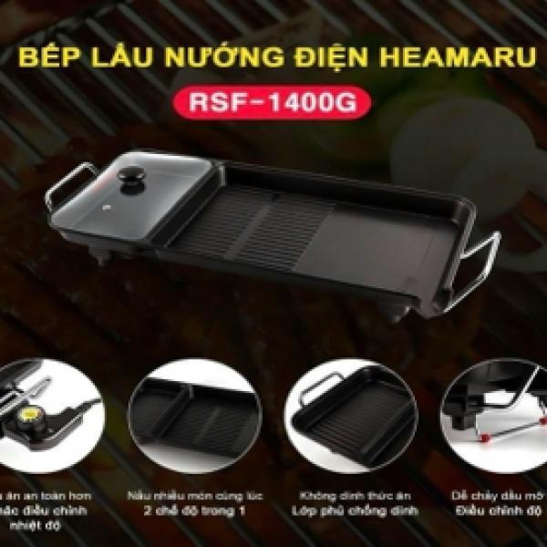 BẾP LẨU NƯỚNG 2IN1 HAEMARU HÀN QUỐC