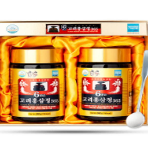 Cao Sâm 365 240g set 2 lọ - thùng 10 --- TPBVSK Hồng Sâm 6 năm extract 365 (240gr x 2 lọ/hộp x 10h/Thùng)
