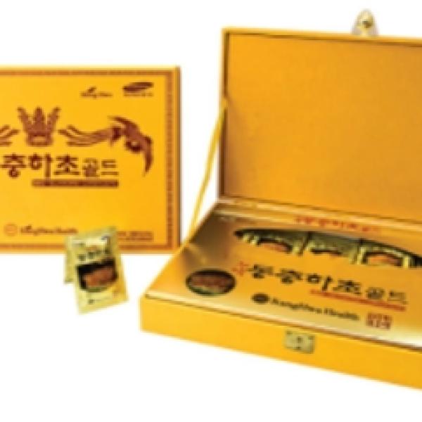 Đông trùng hộp gỗ vàng Kangwha thùng 6