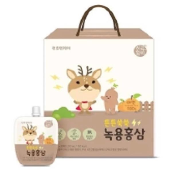 HỒNG SÂM NHUNG HƯƠU TRẺ EM CHUNHO 40ml x 30 GÓI (THÙNG 3)