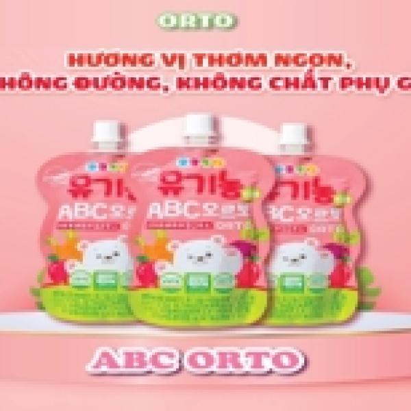 NƯỚC ÉP ABC ORGANIC ORTO - ORGANIC ABC ORTO JUICE 100mlx40 gói (THÙNG 4)