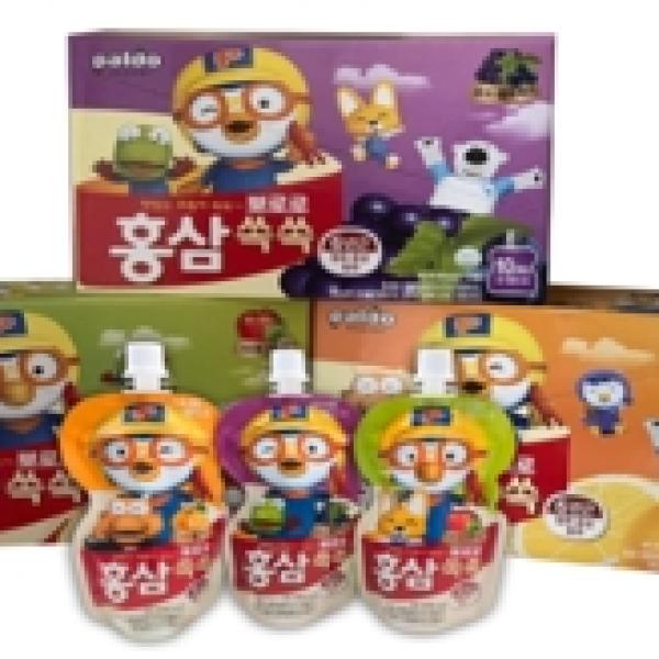 NƯỚC HỒNG SÂM PORORO
(VIỆT QUẤT - CAM - TÁO)
