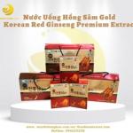 Nước uống hồng sâm GOLD Korean Red Ginseng Premium Extract (Thùng 5)