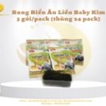 Rong ăn liền Baby Kim(3 gói/bịch - thùng 24 bịch)