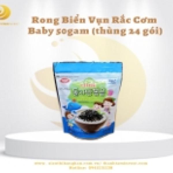 Rong vụn rắc cơm baby 50gr
(thùng 24 gói)