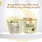 Rong vụn rắc cơm Olive 70gr
(thùng 20 gói)
