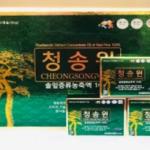 Tinh dầu thông xanh Cheongsongwon - PineNeedle - 45mg x 180 viên - Sam Sung (20H/thùng))