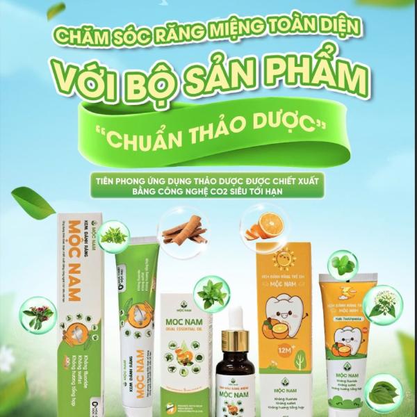 Kem đánh răng Mộc Nam
