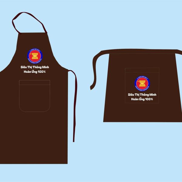 Tạp dề  siêu thị Asean