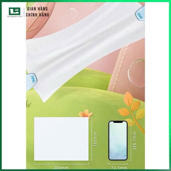 🌸 KHĂN ƯỚT FACE CAO CẤP HỒNG – TỰ NHIÊN KHÔNG MÙI 🌸