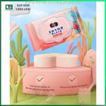 🌸 KHĂN ƯỚT FACE CAO CẤP HỒNG – TỰ NHIÊN KHÔNG MÙI 🌸