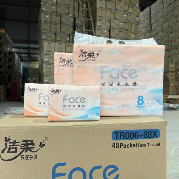 🧻 KHĂN GIẤY FACE HỒNG SIZE S – TIỆN LỢI, AN TOÀN CHO CẢ GIA ĐÌNH 🧻 ✨ Mã sản phẩm: TR006-08X