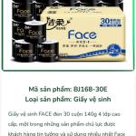 🖤 GIẤY VỆ SINH FACE CAO CẤP – ĐEN SANG TRỌNG 🖤