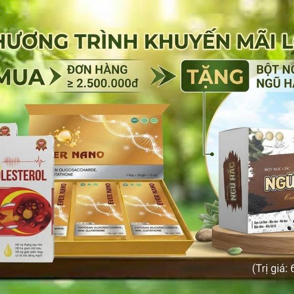 [COMBO] 3 SẢN PHẨM: DIOS + NGŨ HẮC + EVERNANO
