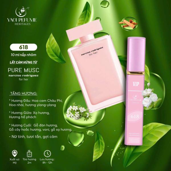 [Yagi Perfume] Combo gồm 6 chai nước hoa và một chai treo trong ô tô