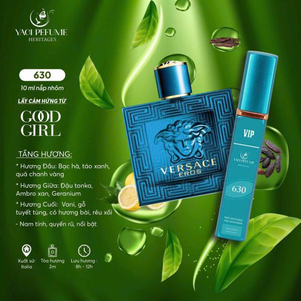 [Yagi Perfume] Combo gồm 6 chai nước hoa và một chai treo trong ô tô