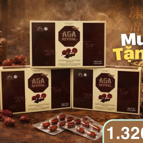 [MUA 1 TẶNG 1] 🌿 TINH DẦU THÔNG ĐỎ AGA REVIVAL TRẦM HƯƠNG 🌿