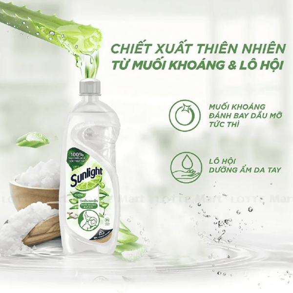 104SUN SUNLIGHT NRC Thiên Nhiên Lô Hội 750g chai vòi /15 Chai