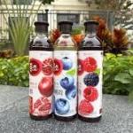 Nước uống giấm Hongcho DAESANG (Vị lựu, mâm xôi, việt quất) - 900ml - Thùng 12