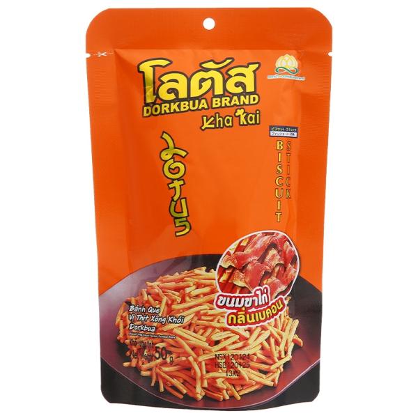 Bánh Que Vị Thịt Xông Khói Dorkbua 50g VN
