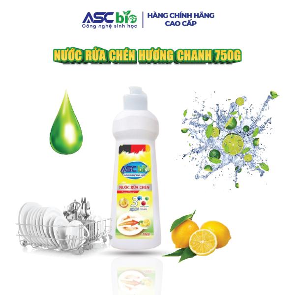 NƯỚC RỬA CHÉN SINH HỌC ASC BIO( hương chanh 750ml)