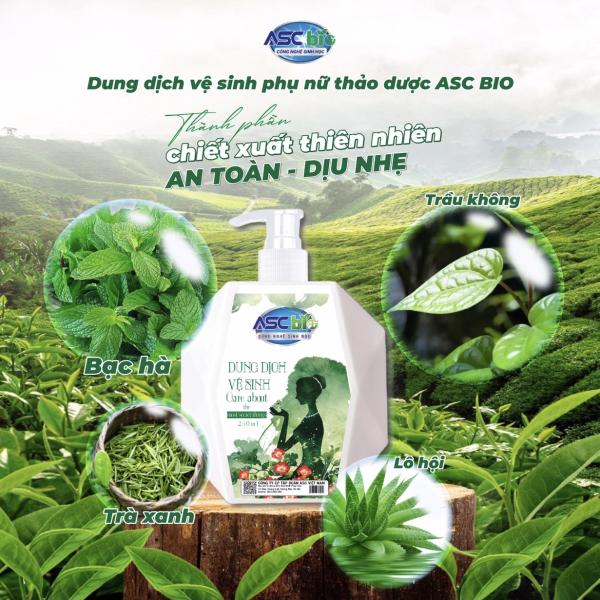 DUNG DỊCH VỆ SINH ASC BIO 250ml