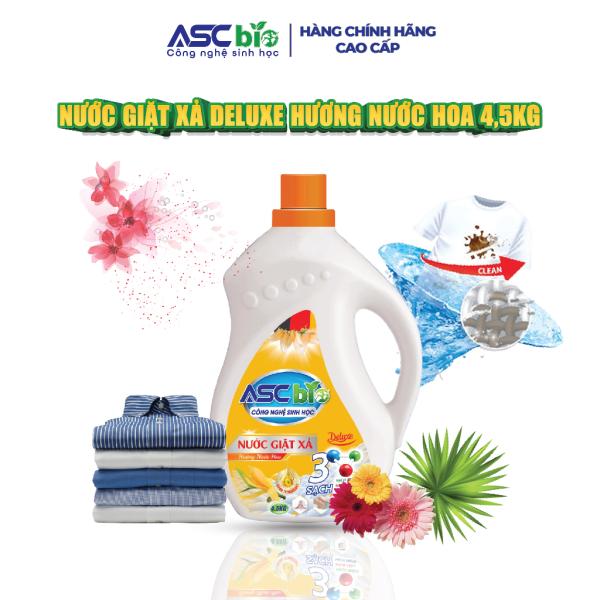 Nước giặt xả ASC BIO deluxe hương nước hoa 4.5kg
