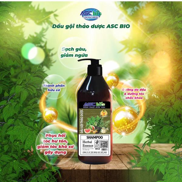 DẦU GỘI ĐẦU DƯỢC LIỆU ASC BIO 800ML
