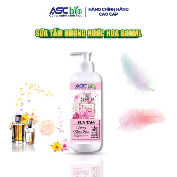 Sữa tắm sinh học ASC BIO hương nước hoa 800ml