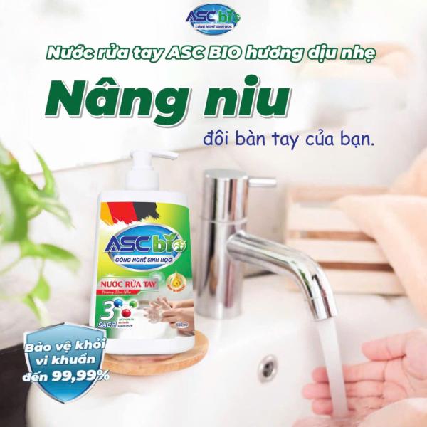 NƯỚC RỬA TAY SINH HỌC ASC BIO 500ML
