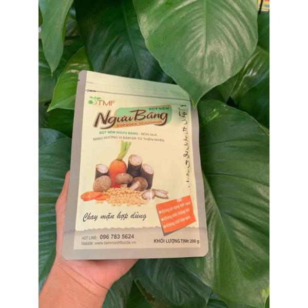 Bột Nêm Ngưu Bàng 200gram TÂM MINH FOOD- Không Bột ngọt, không phẩm màu 100% tự nhiên