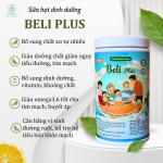 Sữa Hạt Beli Plus 500g 14 Loại Hạt 4 Thảo Dược Trẻ Em Người Lớn Cao Tuổi Tốt Xương Khớp Chất Xơ Omega 3 6