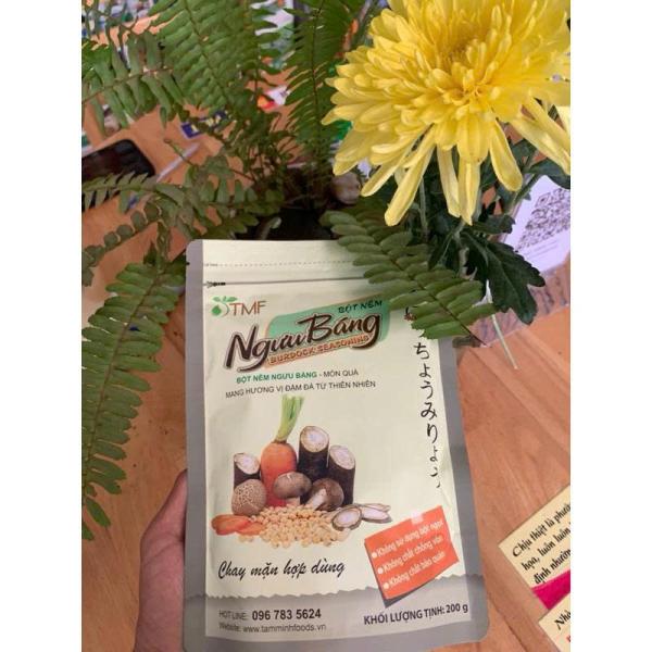 Bột Nêm Ngưu Bàng 200gram TÂM MINH FOOD- Không Bột ngọt, không phẩm màu 100% tự nhiên