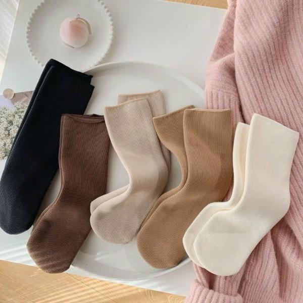 Sét 20 Đôi Tất Lót Lông Giữ Nhiệt Siêu Ấm Dành Cho Nữ