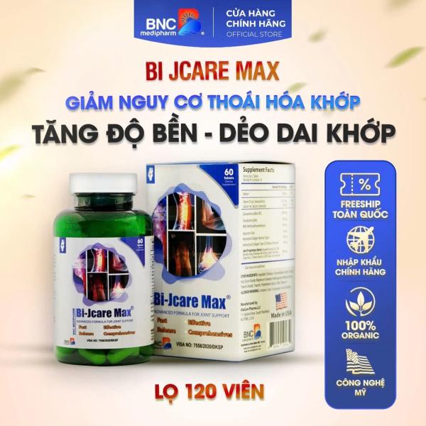 Bi-Jcare Max - Hỗ trợ tăng tiết dịch khớp, hỗ trợ sự vận động linh hoạt của khớp
