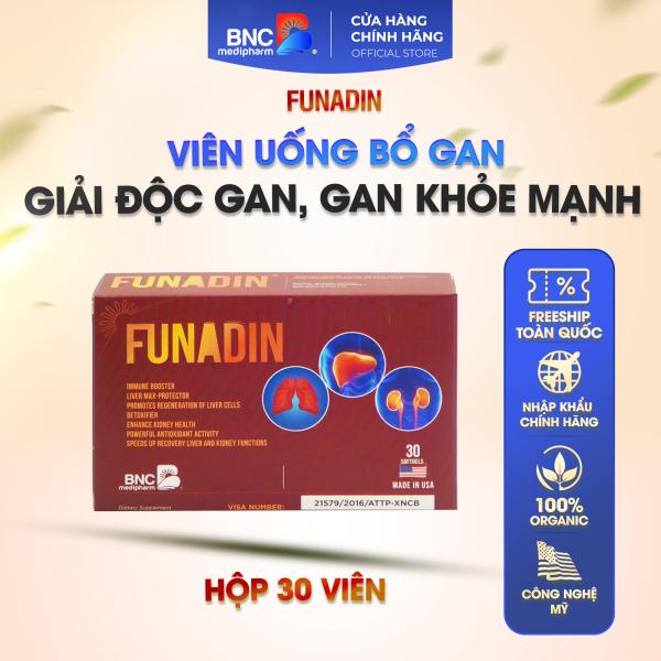 Funadin - Tăng cường khả năng giải độc, bảo vệ gan