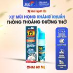 Nước rửa mũi BNC SPRAY SOLUTION® - Làm sạch và bảo vệ khoang mũi hàng ngày