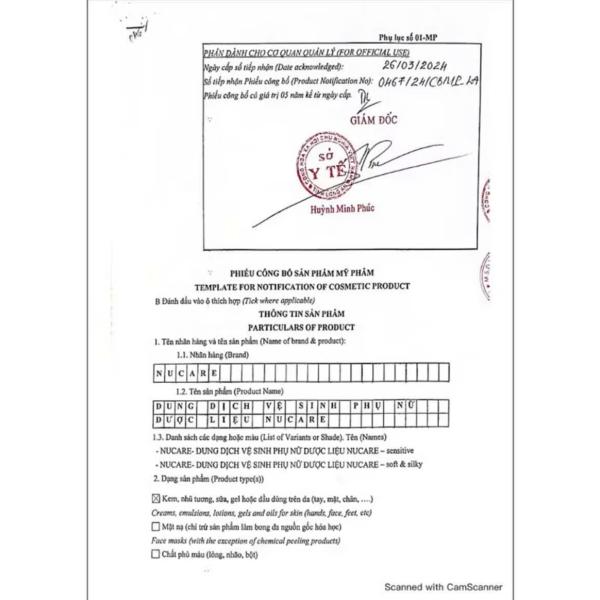 Dung Dịch Vệ Sinh Phụ Nữ NuCare Làm Sạch, Giữ Cảm Giác Tươi Mát Tự Nhiên Cả Ngày Dài