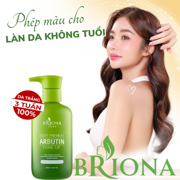 Kem Dưỡng Trắng Da Toàn Thân Briona Care 250g