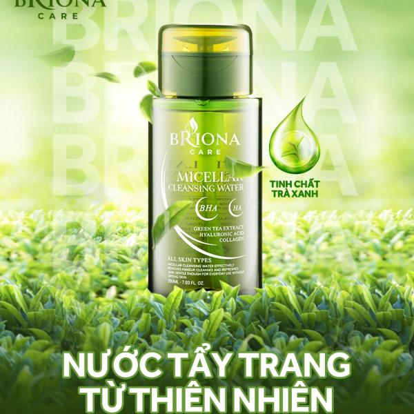 Nước Tẩy Trang Briona 200ml – Làm Sạch, Dưỡng Da, Phù Hợp Với Mọi Loại Da