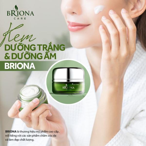 Kem Dưỡng Trắng Da Ban Đêm Briona Alpha Arbutin giúp dưỡng ẩm sâu