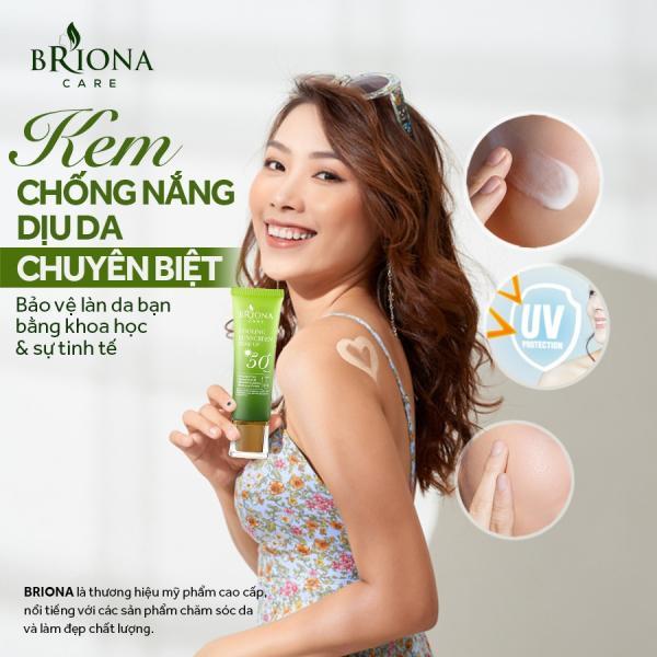 Briona Care Combo 7 tuýp Kem Chống Nắng Bảo Vệ Da Toàn Diện