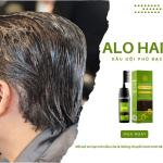 Dầu Gội Phủ Bạc Thiên Nhiên Alo Hair Đen 200ml