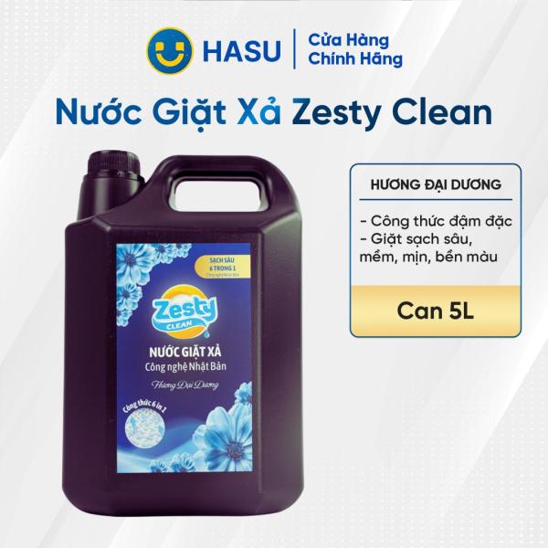 Nước giặt zesty clean hương đại dương 5L-Bách hoá số Hasu