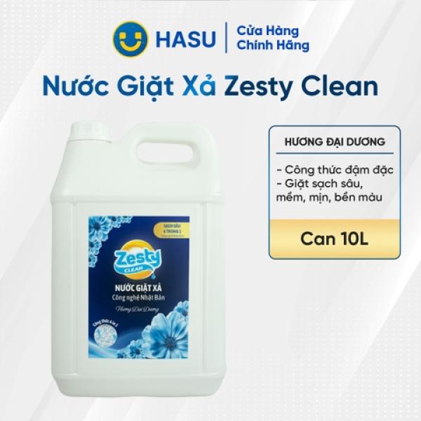 Nước giặt zesty clean hương đại dương 10L-Bách hoá số Hasu