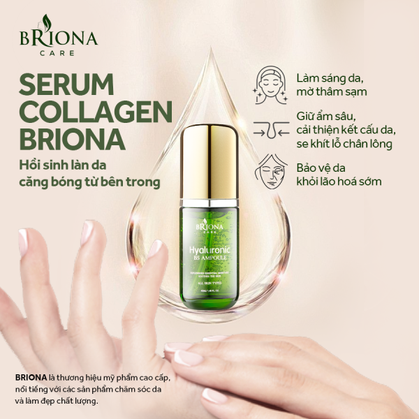 Serum Dưỡng Ẩm Briona Care 40ml – Cung Cấp Nước, Cải Thiện Da Khô