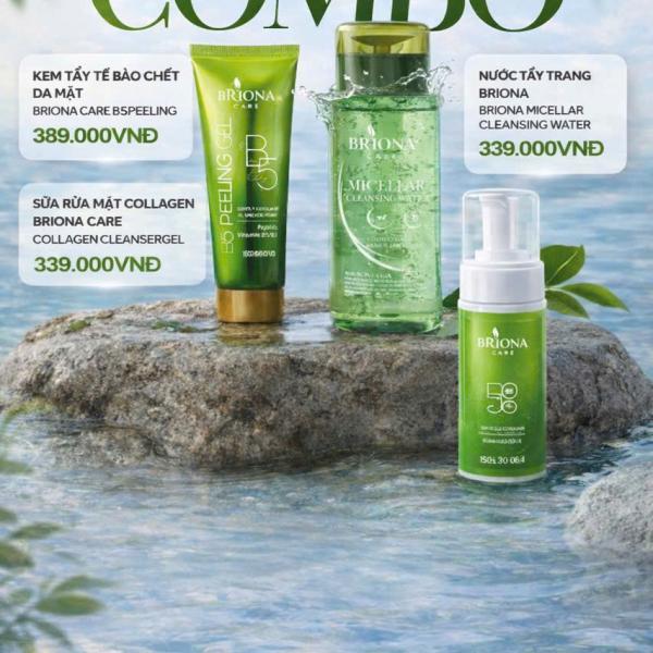 COMBO CHĂM SÓC SẮC ĐẸP BRIONA 01