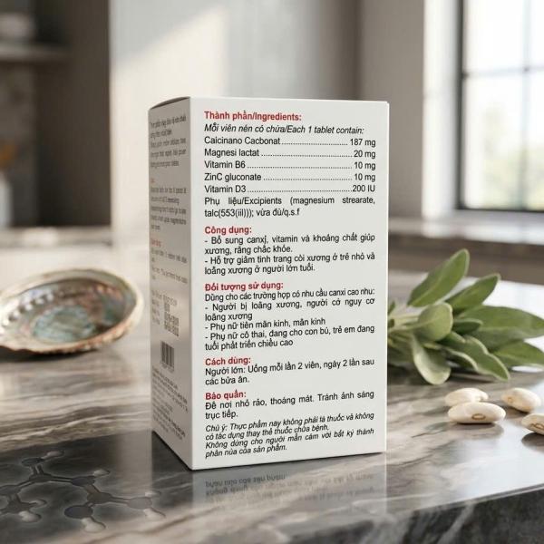 CANXINANO D-A DƯỠNG SINH - DƯỢC PHẨM HOÀNG LIÊN