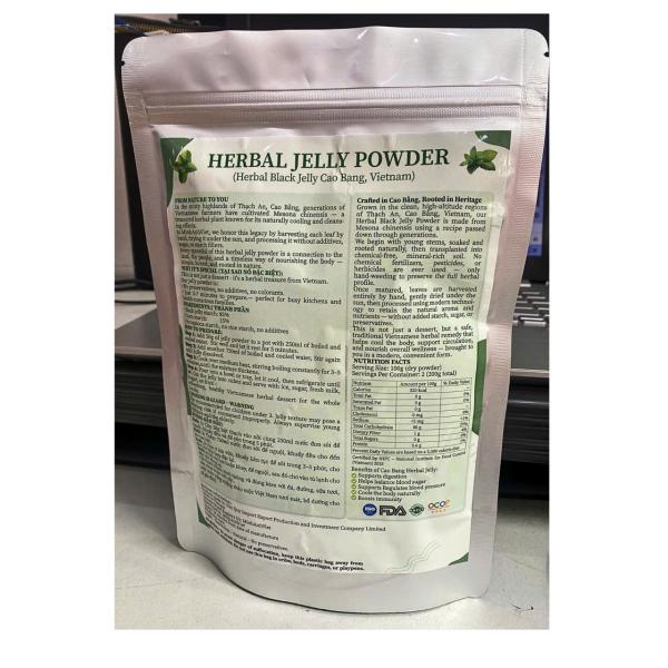 Bột Thạch Đen (Sương Sáo) Thạch An Đặc Sản Cao Bằng